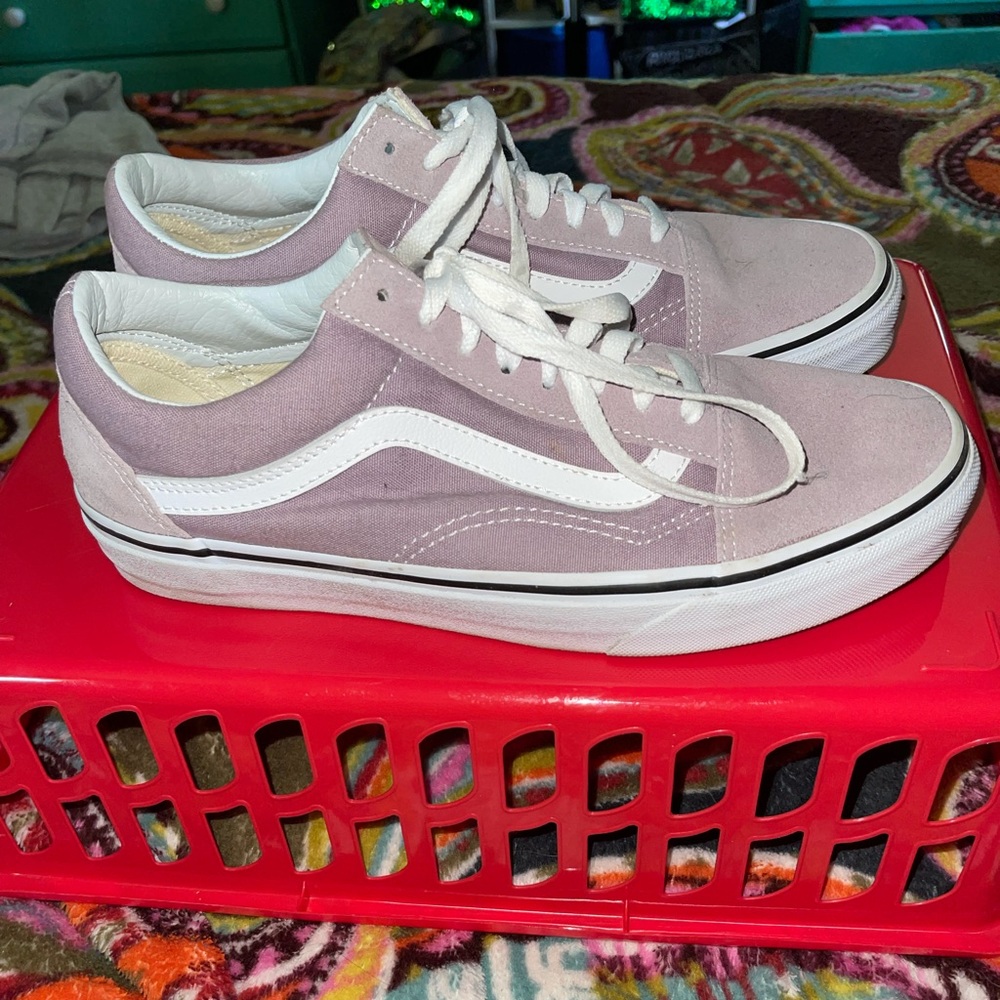 Vans old School style Lavender/Lilac shoes